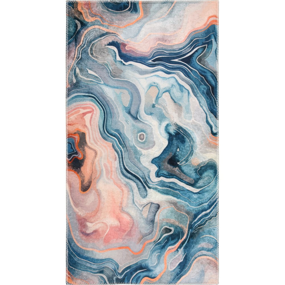 Niebiesko-różowy chodnik odpowiedni do prania 80x200 cm Colors of Joy – Vitaus