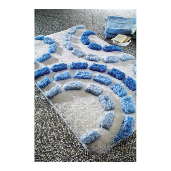 Dywanik łazienkowy Arinna Blue, 70x120 cm