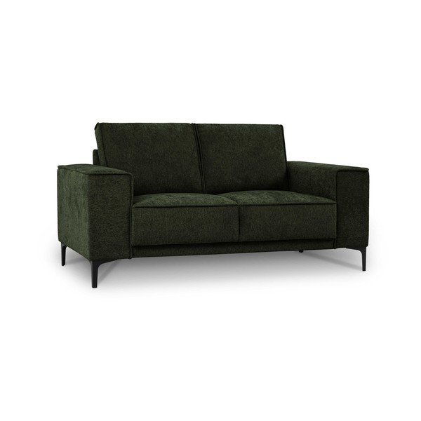 Zielona sofa z tkaniny szenilowej 164 cm Copenhagen – Scandic-image-2