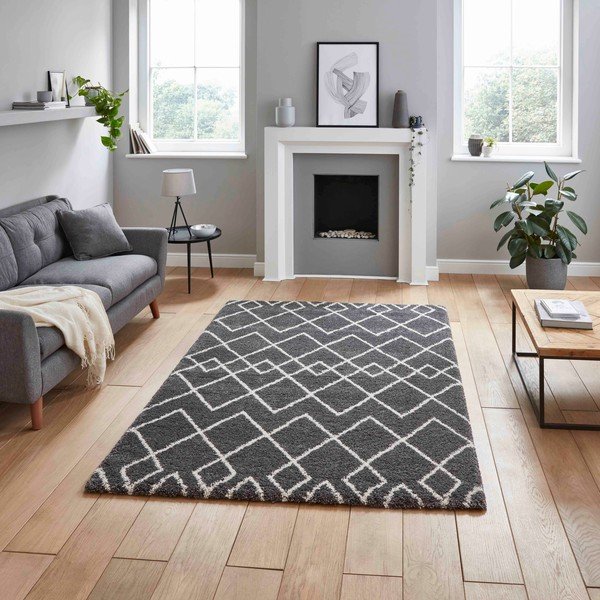 Szary dywan 120x170 cm Royal Nomadic – Think Rugs-image-1