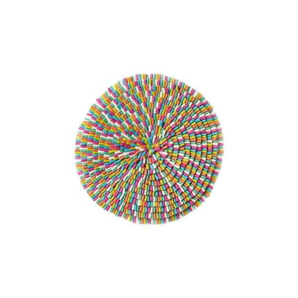 Wełniany dywan Wool Mat Bubble Multicolour, 75 cm