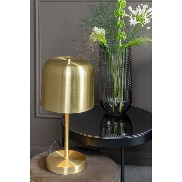 Lampa stołowa w kolorze złota Leitmotiv Capa, wys. 39,5 cm-image-1