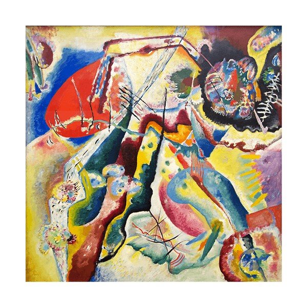 Reprodukcja obrazu Wassilego Kandinskego, 70x70 cm-image-1