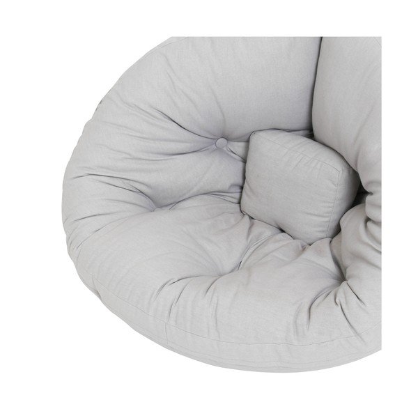 Dziecięcy fotel rozkładany Karup Design Mini Nido Grey-image-2