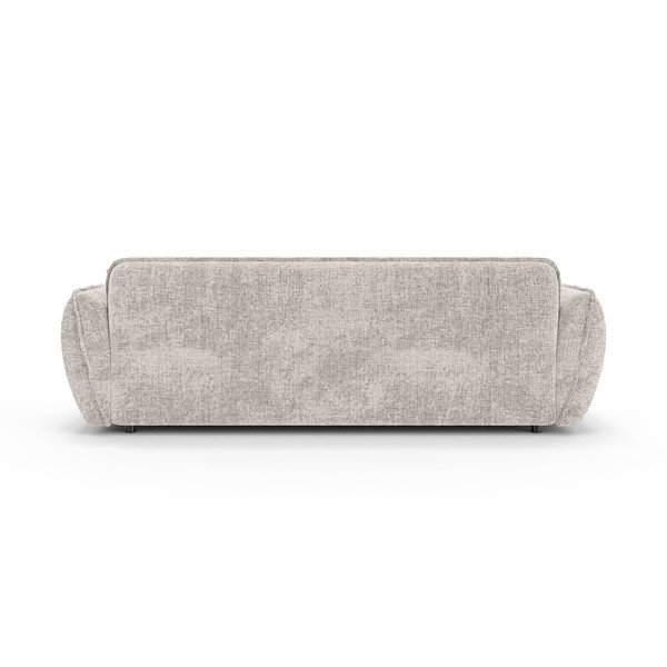 Beżowa sofa z tkaniny szenilowej 250 cm Nelia Big – Ropez-image-4