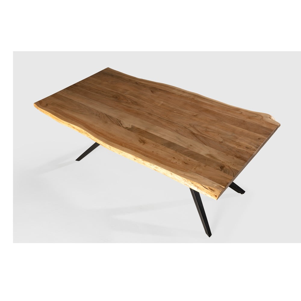 Stół z blatem z drewna akacjowego 100x200 cm Mudri – MOME (zdjęcie 8)