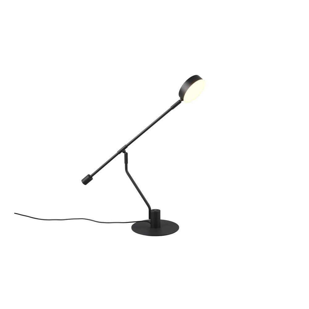 Lampa stołowa LED z elastyczną konstrukcją w kolorze matowej czerni (wysokość 64 cm) Manduro – Trio (zdjęcie 7)