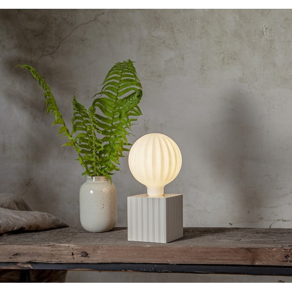 Kremowa podstawa lampy 10 cm Box – Star Trading-image-1