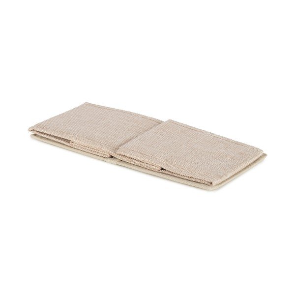Beżowy tekstylny pojemnik 28x12x12 cm Sandy – Compactor-image-2