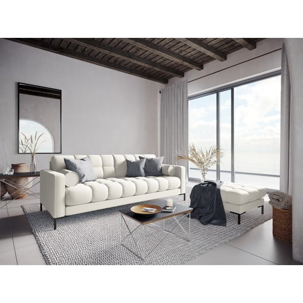 Jasnobeżowy podnóżek Cosmopolitan Design Bali, 60 cm-image-4