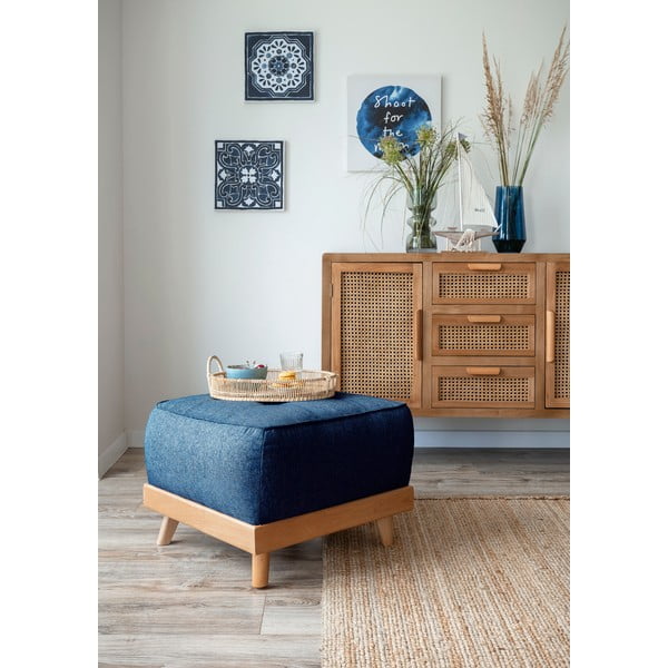 Granatowy podnóżek Miuform Dazzling Daisy-image-3