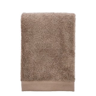 Brązowy ręcznik z bawełny organicznej 50x100 cm Comfort Organic – Södahl