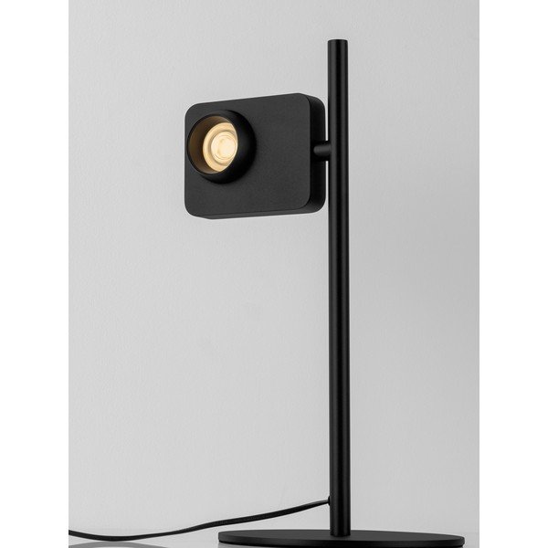 Czarna aluminiowa lampa stołowa LED z elastyczną konstrukcją/ze ściemniaczem (wysokość 46 cm) Kedros – Nova Luce-image-2