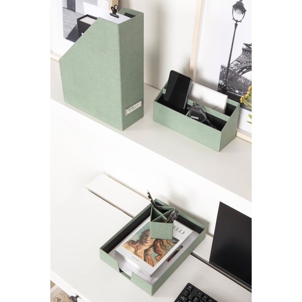 Kartonowe organizery zestaw 4 szt. Hugo Canvas Paper Laminate – Bigso-image-2