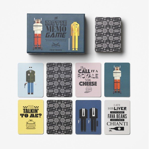 Gra towarzyska Memo game Movie – Printworks