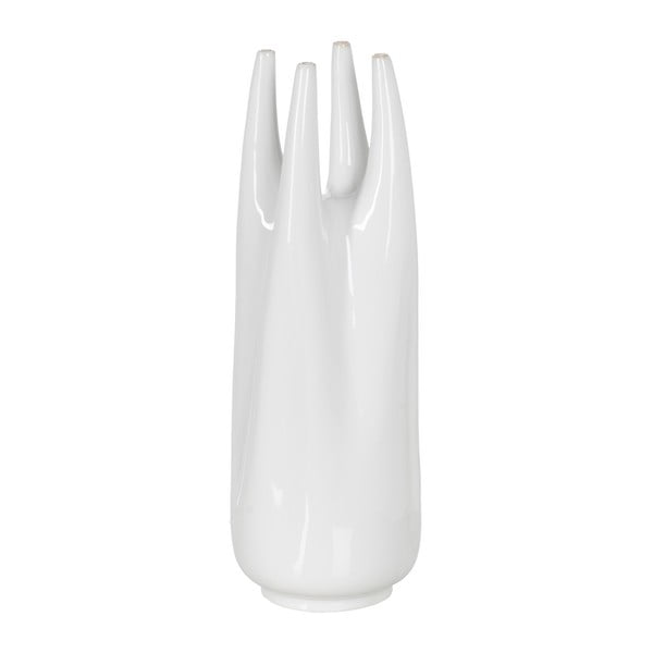 Biały ceramiczny wysoki wazon (wysokość 56 cm) Blanca – Ixia