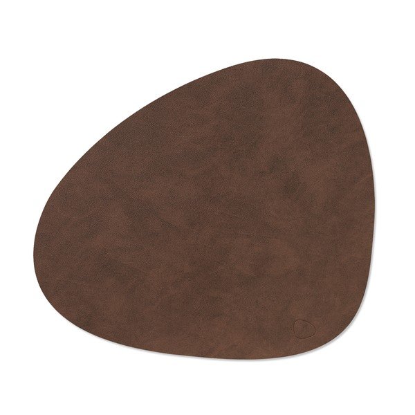 Mata stołowa ze skóry ekologicznej 37x44 cm Curve L Nupo – LIND DNA