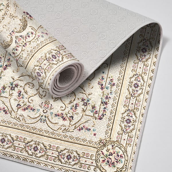 Brązowo-beżowe dywaniki łazienkowe zestaw 2 szt. 60x100 cm – Foutastic-image-2