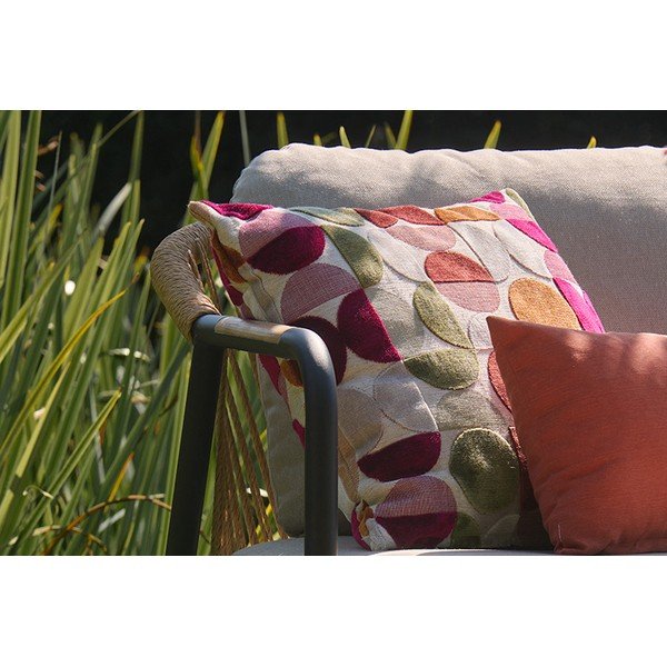 Beżowy aluminiowy zestaw mebli ogrodowych dla 5 osób Nice – Hartman-image-4