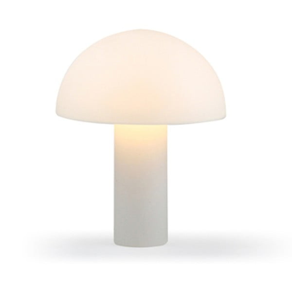 Biała lampa PLM Barcelona Fong, 45x60 cm