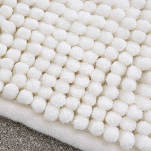 Beżowy dywanik łazienkowy 80x50 cm Bobble – Catherine Lansfield-image-2