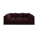 Bordowa sofa 255 cm Manao – Makamii