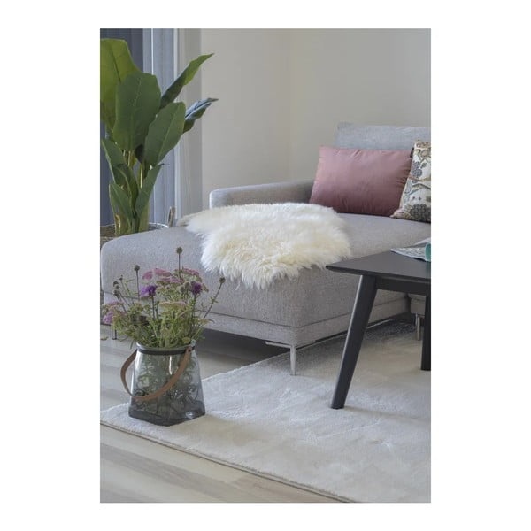 Biała skóra owcza House Nordic, 50x85 cm-image-2