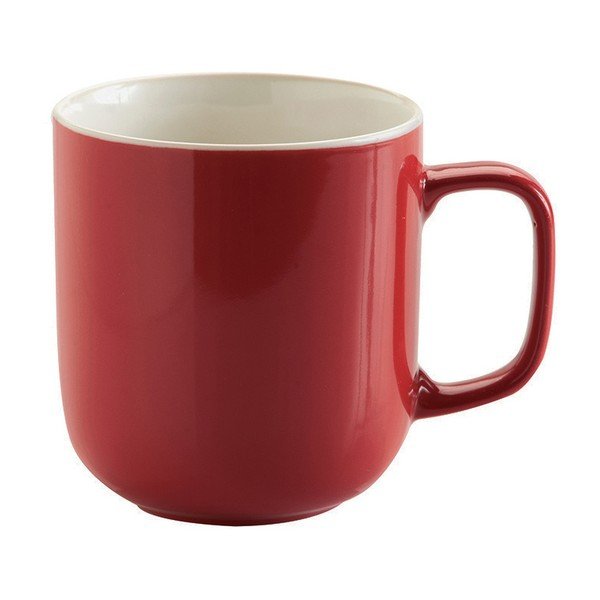 Czerwony kubek kamionkowy Price & Kensington Cacao