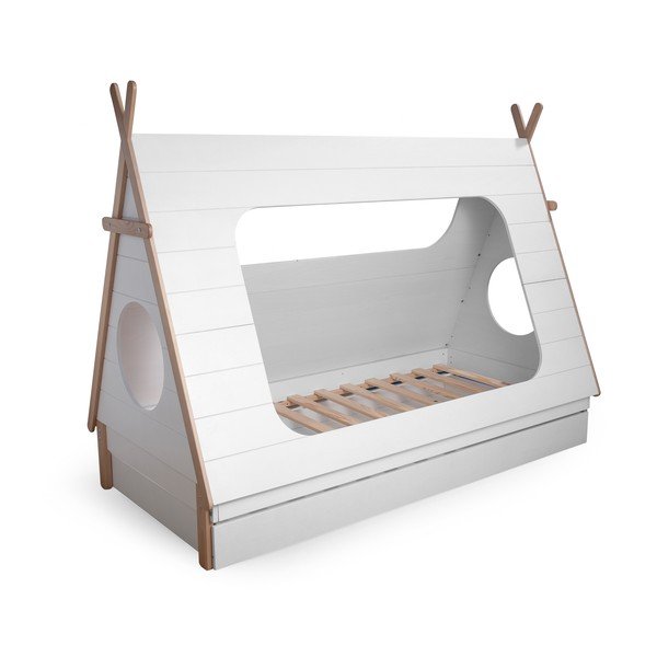 Szuflada pod łóżko Tipi, biała-image-2