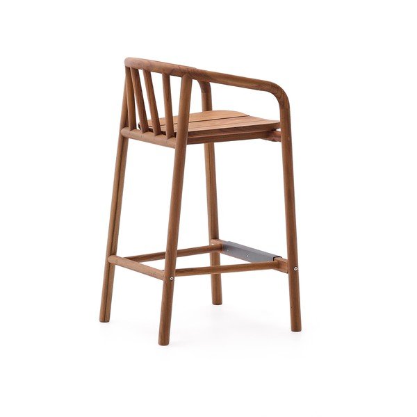 Drewniany hoker ogrodowy w naturalnym kolorze Turqueta – Kave Home-image-2