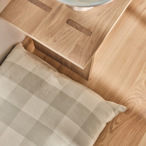 Beżowe bawełniane legowisko dla psów 74x60 cm Kyoto – OYOY Living Design-image-3