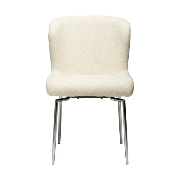 Kremowe tapicerowane krzesło Glam – DAN-FORM Denmark-image-4