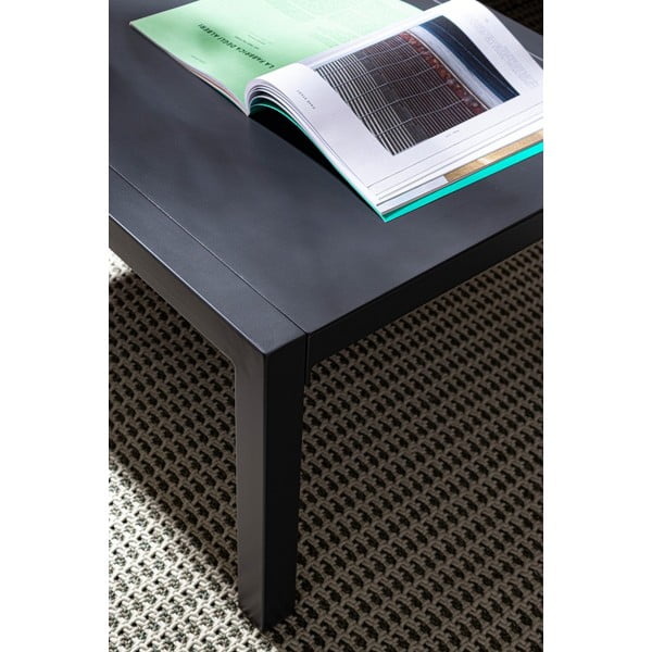 Szary aluminiowy zestaw mebli ogrodowych dla 4 osób Harley   – Bizzotto-image-3