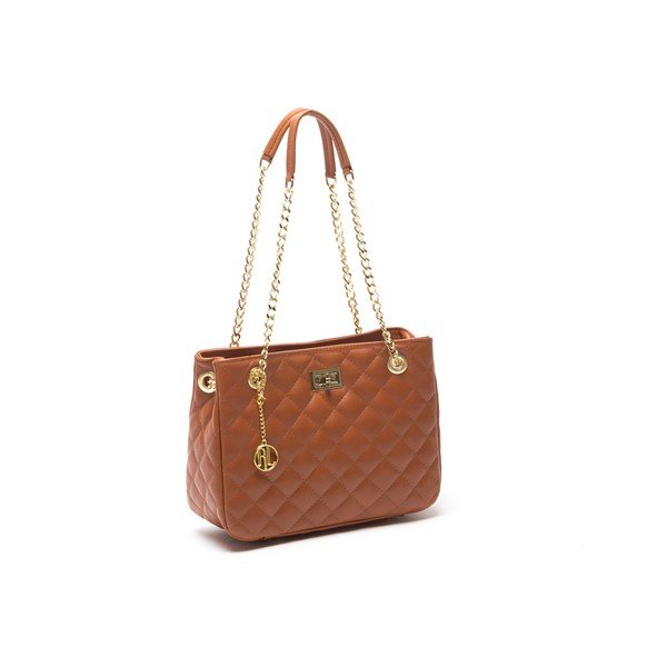 Skórzana torebka Anna Luchini 292 Cognac-image-1