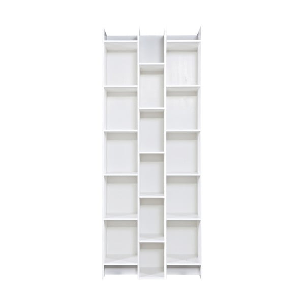 Biała biblioteczka WOOOD Grenen, moduł postawowy-image-3