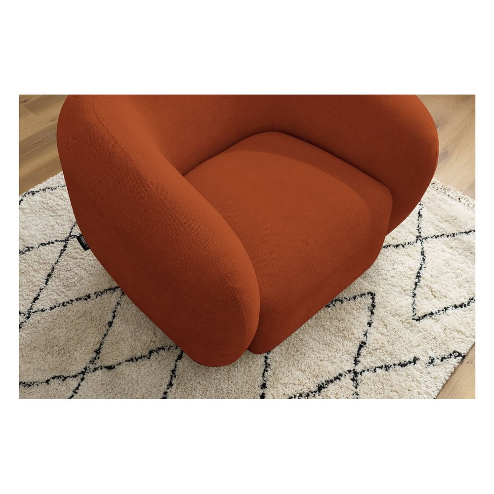 Pomarańczowy fotel Celine – Bobochic Paris (zdjęcie 11)