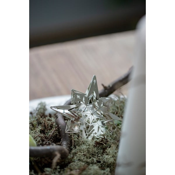 Wisząca dekoracja świąteczna w kolorze srebra Kähler Design-image-1