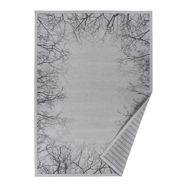 Szary dywan dwustronny Narma Puise Silver, 100x160 cm