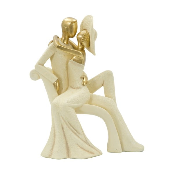 Dekoracyjna figurka z detalami w złotym kolorze Mauro Ferretti Coppia