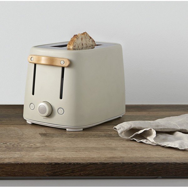 Beżowy toster ze stali nierdzewnej Emma – Stelton-image-1