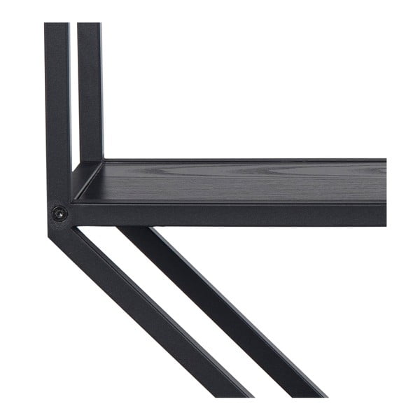 Czarna półka ścienna Actona Seaford-image-3