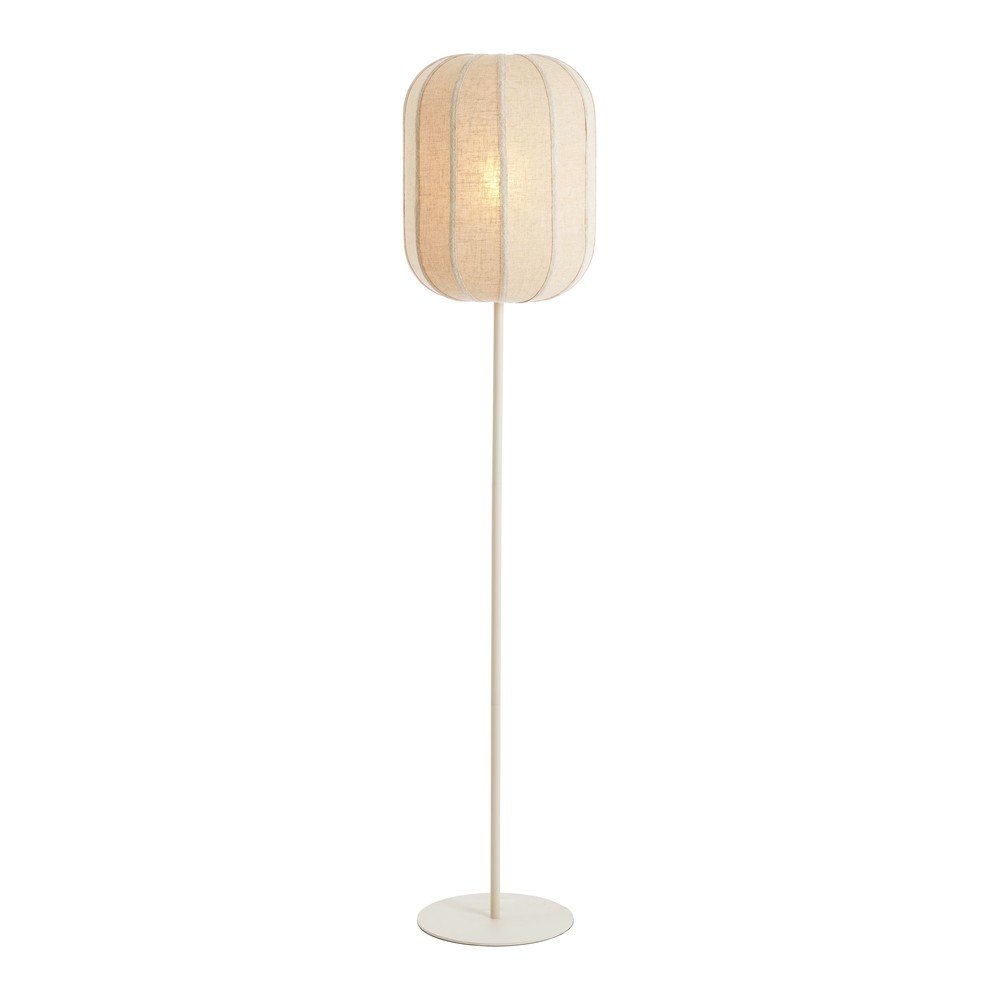 Kremowa lampa stojąca z tekstylnym kloszem (wysokość 165 cm) Solune – Light & Living (zdjęcie 3)