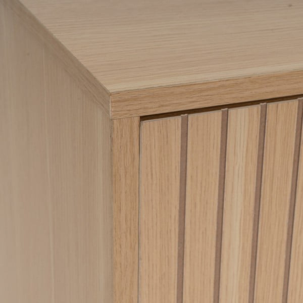 Szafka nocna w dekorze dębu w naturalnym kolorze Mid-Lines – Casa Selección-image-3