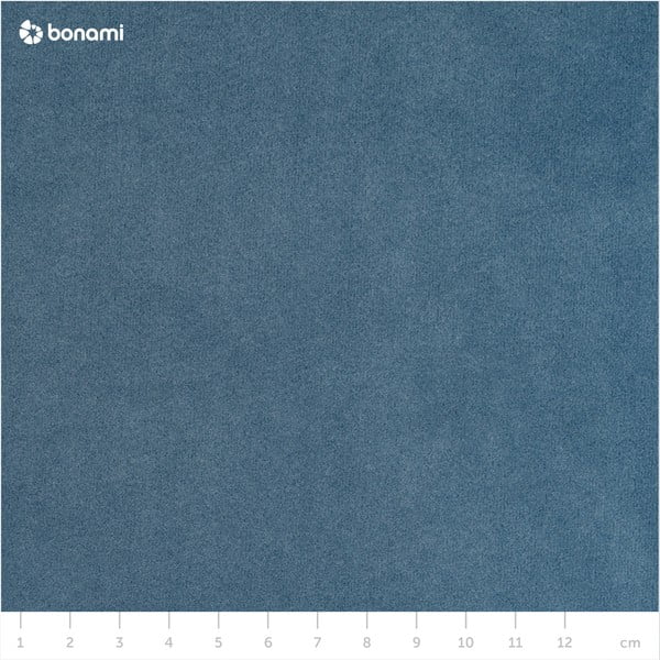 Bladoniebieska aksamitna sofa Cosmopolitan Design Florence, 160 cm-image-1