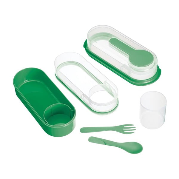 Pudełko na lunch Coolmovers Rectangular Green-image-1