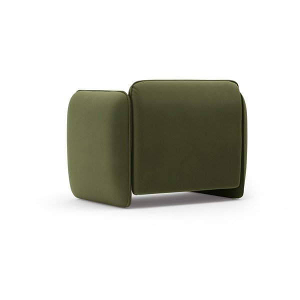 Zielony aksamitny fotel Georgia – Micadoni -image-3