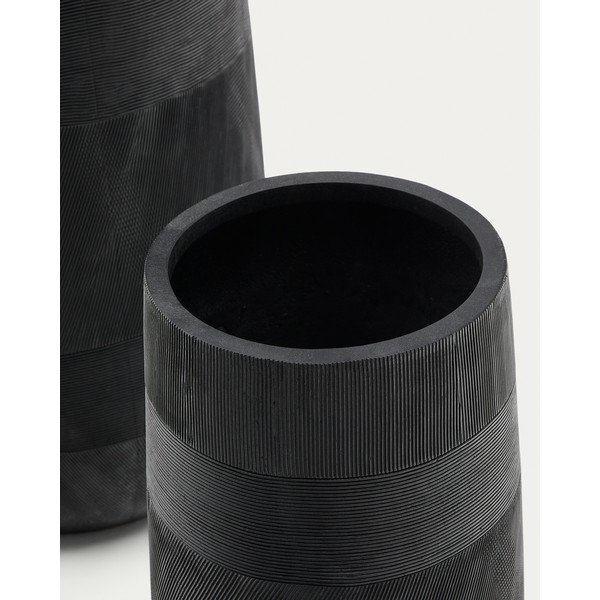 Osłonki na doniczki zestaw z cementu ø 45 cm Tival – Kave Home-image-3