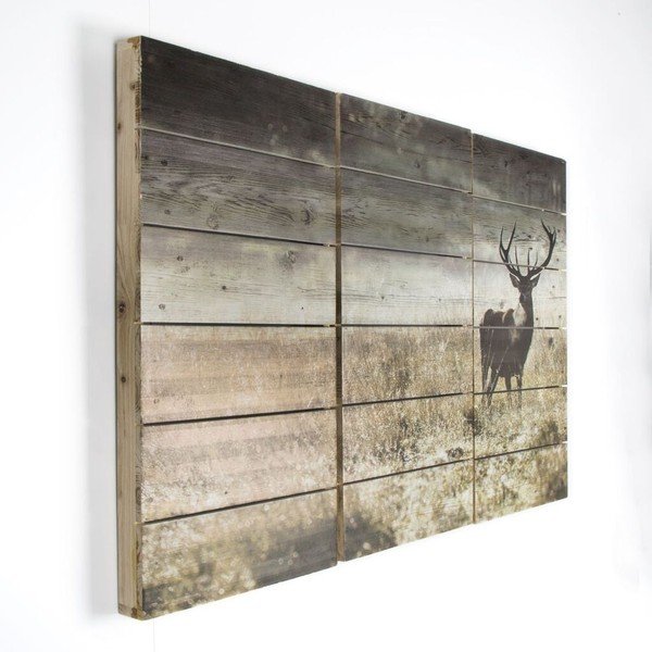 Drewniana tabliczka 30x60 cm Highland – Graham & Brown-image-1