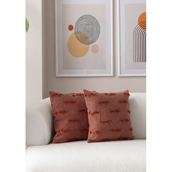 Poszewki na poduszki zestaw 2 szt. 43x43 cm Tuffet – Mioli Decor-image-3