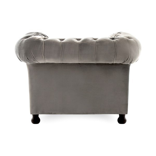 Szary fotel Vivonita Chesterfield -image-4